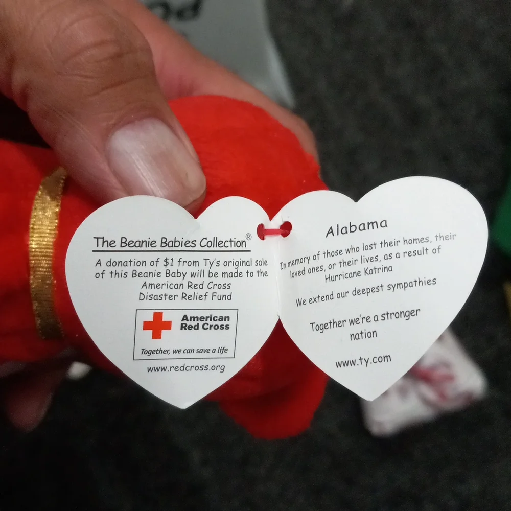 Beanie babie " ALABAMA" RARE - Picture 4 of 10